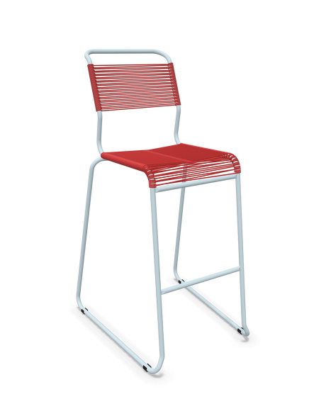 Schaffner Säntis Hocker Spaghetti Freischwinger ohne Armlehnen