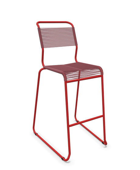 Schaffner Säntis Hocker Spaghetti Freischwinger ohne Armlehnen