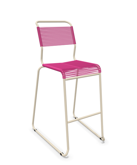 Schaffner Säntis Hocker Spaghetti Freischwinger ohne Armlehnen