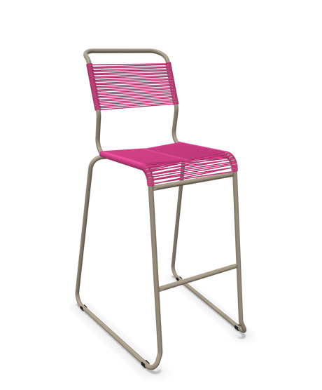 Schaffner Säntis Hocker Spaghetti Freischwinger ohne Armlehnen