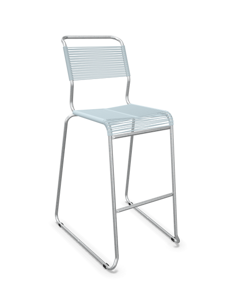 Schaffner Säntis Hocker Spaghetti Freischwinger ohne Armlehnen