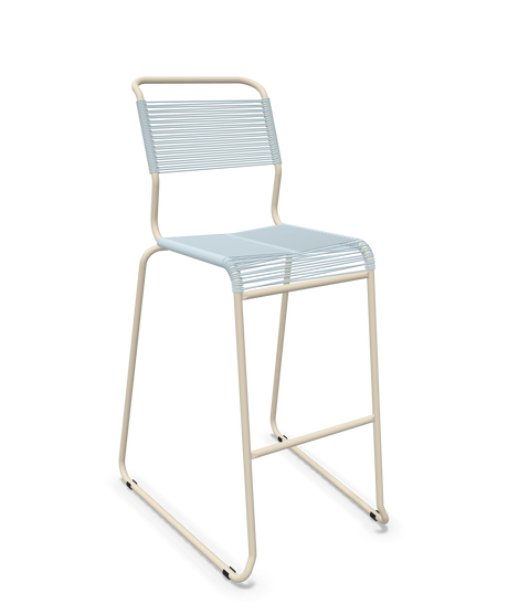Schaffner Säntis Hocker Spaghetti Freischwinger ohne Armlehnen