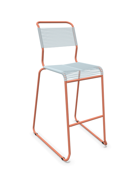 Schaffner Säntis Hocker Spaghetti Freischwinger ohne Armlehnen