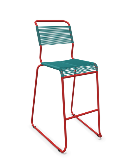 Schaffner Säntis Hocker Spaghetti Freischwinger ohne Armlehnen