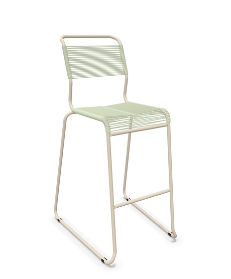 Schaffner Säntis Hocker Spaghetti Freischwinger ohne Armlehnen