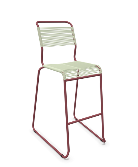 Schaffner Säntis Hocker Spaghetti Freischwinger ohne Armlehnen