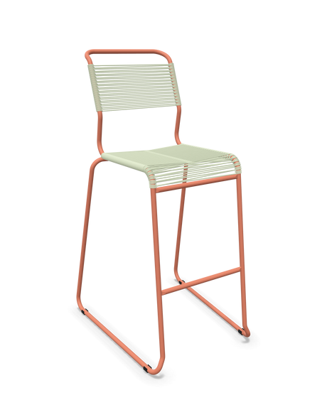Schaffner Säntis Hocker Spaghetti Freischwinger ohne Armlehnen