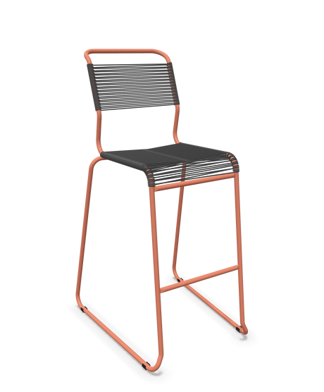 Schaffner Säntis Hocker Spaghetti Freischwinger ohne Armlehnen