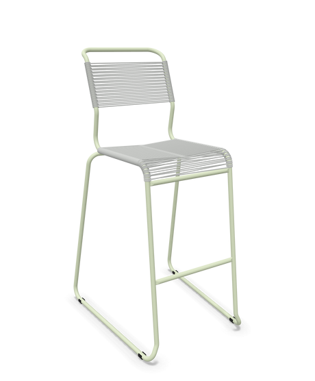 Schaffner Säntis Hocker Spaghetti Freischwinger ohne Armlehnen