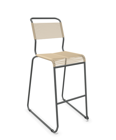 Schaffner Säntis Hocker Spaghetti Freischwinger ohne Armlehnen