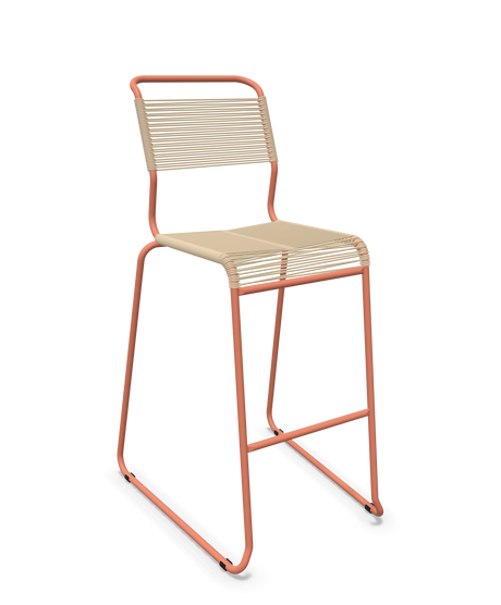 Schaffner Säntis Hocker Spaghetti Freischwinger ohne Armlehnen