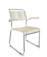 Schaffner Säntis Fauteuil repas Spaghetti pieds en luge