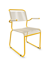 Schaffner Säntis Fauteuil repas Spaghetti pieds en luge