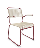 Schaffner Säntis Fauteuil repas Spaghetti pieds en luge