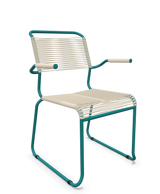 Schaffner Säntis Fauteuil repas Spaghetti pieds en luge