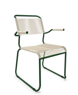 Schaffner Säntis Fauteuil repas Spaghetti pieds en luge