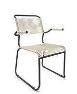 Schaffner Säntis Fauteuil repas Spaghetti pieds en luge