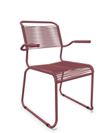 Schaffner Säntis Fauteuil repas Spaghetti pieds en luge