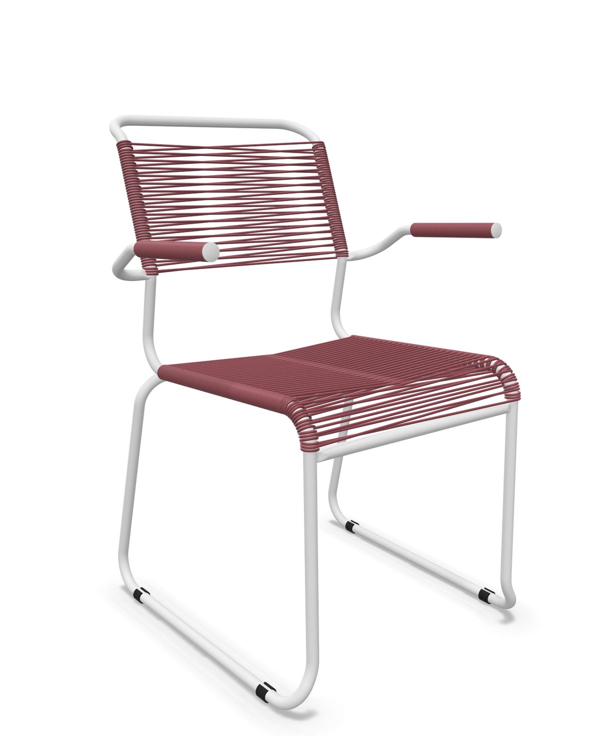 Schaffner Säntis Fauteuil repas Spaghetti pieds en luge