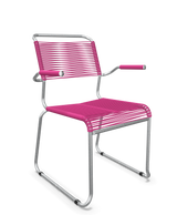Schaffner Säntis Fauteuil repas Spaghetti pieds en luge