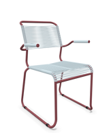 Schaffner Säntis Fauteuil repas Spaghetti pieds en luge