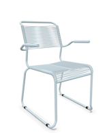 Schaffner Säntis Fauteuil repas Spaghetti pieds en luge