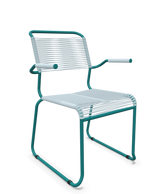 Schaffner Säntis Fauteuil repas Spaghetti pieds en luge
