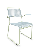 Schaffner Säntis Fauteuil repas Spaghetti pieds en luge
