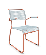 Schaffner Säntis Fauteuil repas Spaghetti pieds en luge