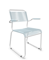 Schaffner Säntis Fauteuil repas Spaghetti pieds en luge
