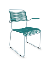 Schaffner Säntis Fauteuil repas Spaghetti pieds en luge