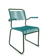 Schaffner Säntis Fauteuil repas Spaghetti pieds en luge