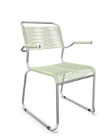Schaffner Säntis Fauteuil repas Spaghetti pieds en luge