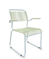 Schaffner Säntis Fauteuil repas Spaghetti pieds en luge