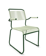 Schaffner Säntis Fauteuil repas Spaghetti pieds en luge