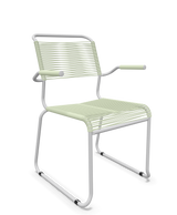 Schaffner Säntis Fauteuil repas Spaghetti pieds en luge