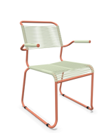 Schaffner Säntis Fauteuil repas Spaghetti pieds en luge
