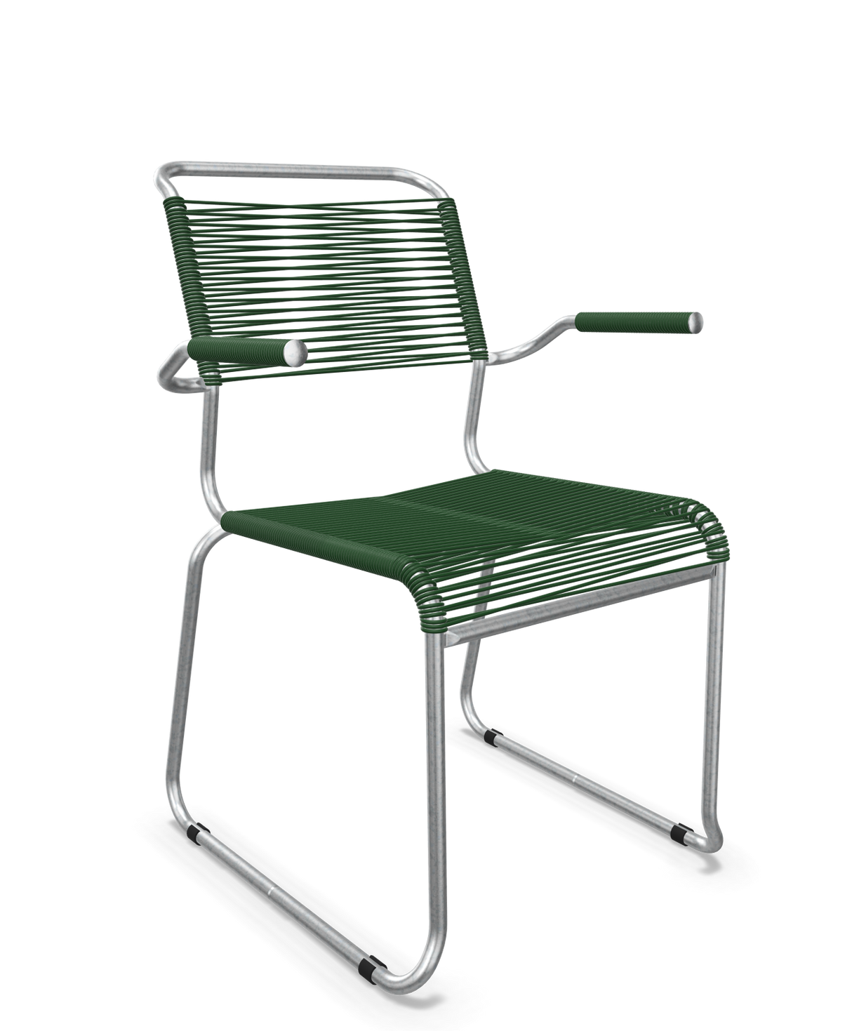 Schaffner Säntis Fauteuil repas Spaghetti pieds en luge