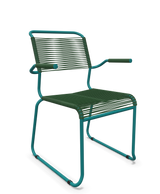 Schaffner Säntis Fauteuil repas Spaghetti pieds en luge