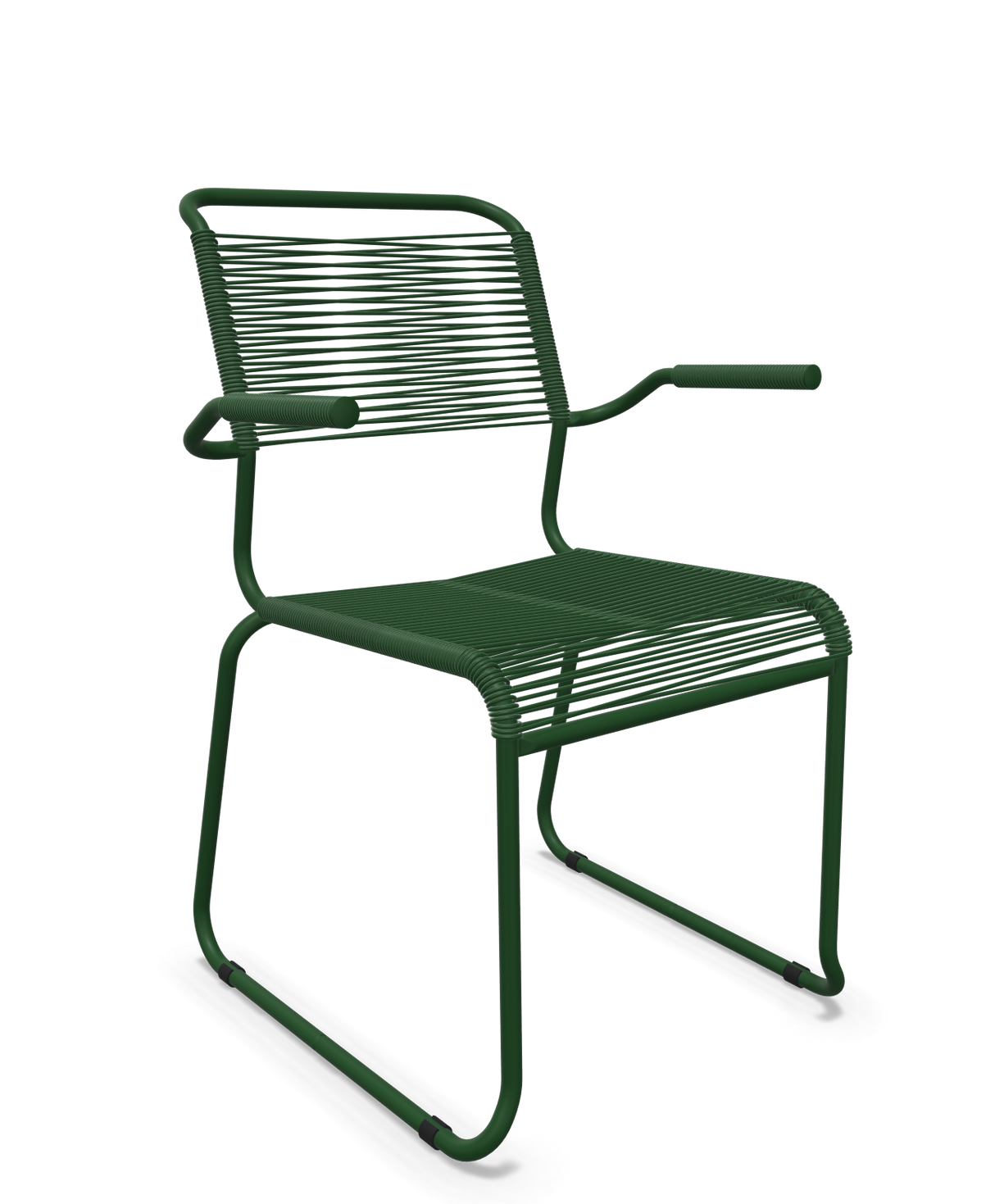 Schaffner Säntis Fauteuil repas Spaghetti pieds en luge