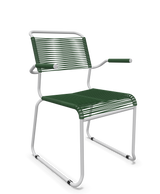 Schaffner Säntis Fauteuil repas Spaghetti pieds en luge
