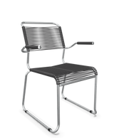 Schaffner Säntis Fauteuil repas Spaghetti pieds en luge