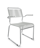 Schaffner Säntis Fauteuil repas Spaghetti pieds en luge