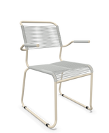 Schaffner Säntis Fauteuil repas Spaghetti pieds en luge