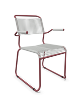 Schaffner Säntis Fauteuil repas Spaghetti pieds en luge