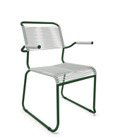 Schaffner Säntis Fauteuil repas Spaghetti pieds en luge