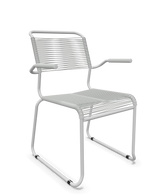 Schaffner Säntis Fauteuil repas Spaghetti pieds en luge