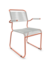 Schaffner Säntis Fauteuil repas Spaghetti pieds en luge