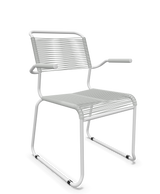 Schaffner Säntis Fauteuil repas Spaghetti pieds en luge