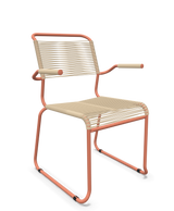 Schaffner Säntis Fauteuil repas Spaghetti pieds en luge